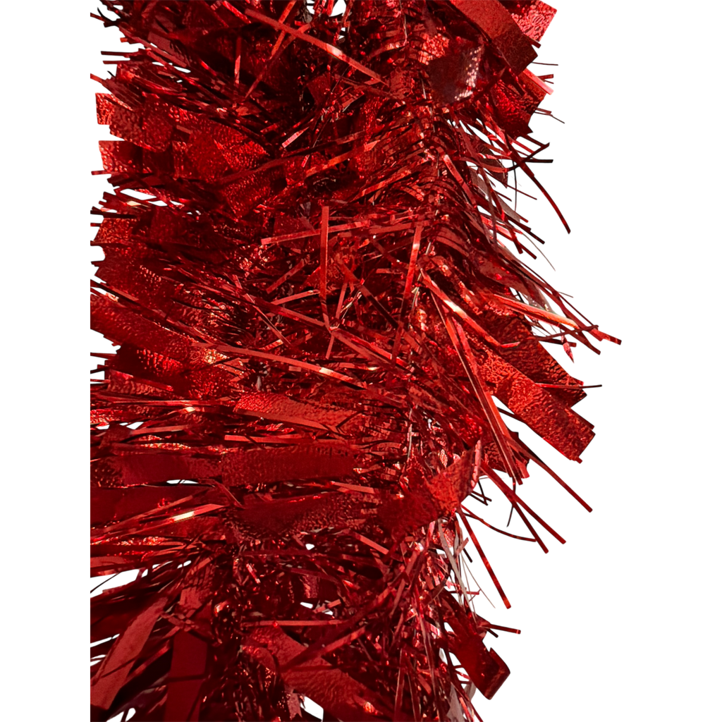9 Foot Luxury Garland - Red