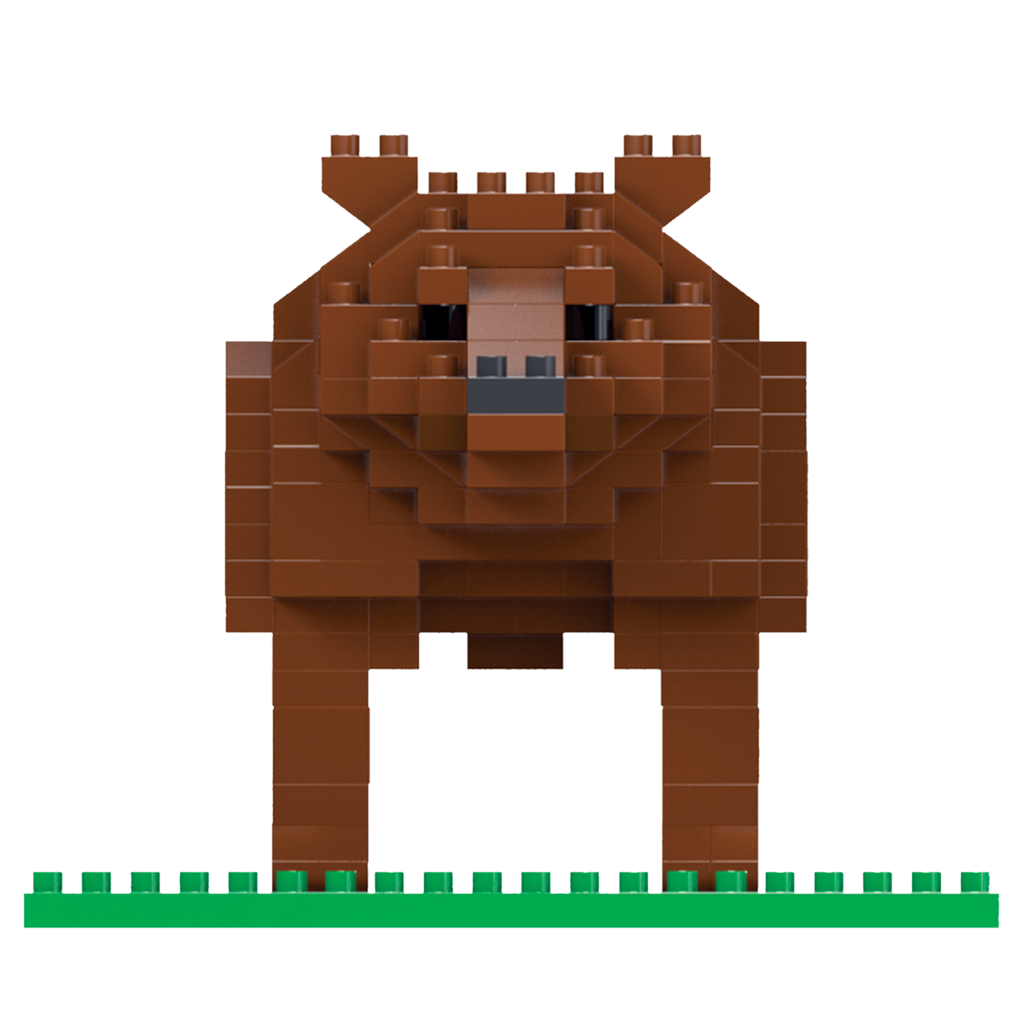 Mini Building Blocks - Grizzly Bear