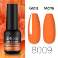 Colorful Glossy Gel Nail Polish 8ml Modern Permanent UV LED Nails Gel Luxury Fashion For Women and Girls Shine Design