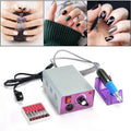 Complete Electric Nail Drill Kit Set Art File Bit Acrylic Manicure Pedicure Band