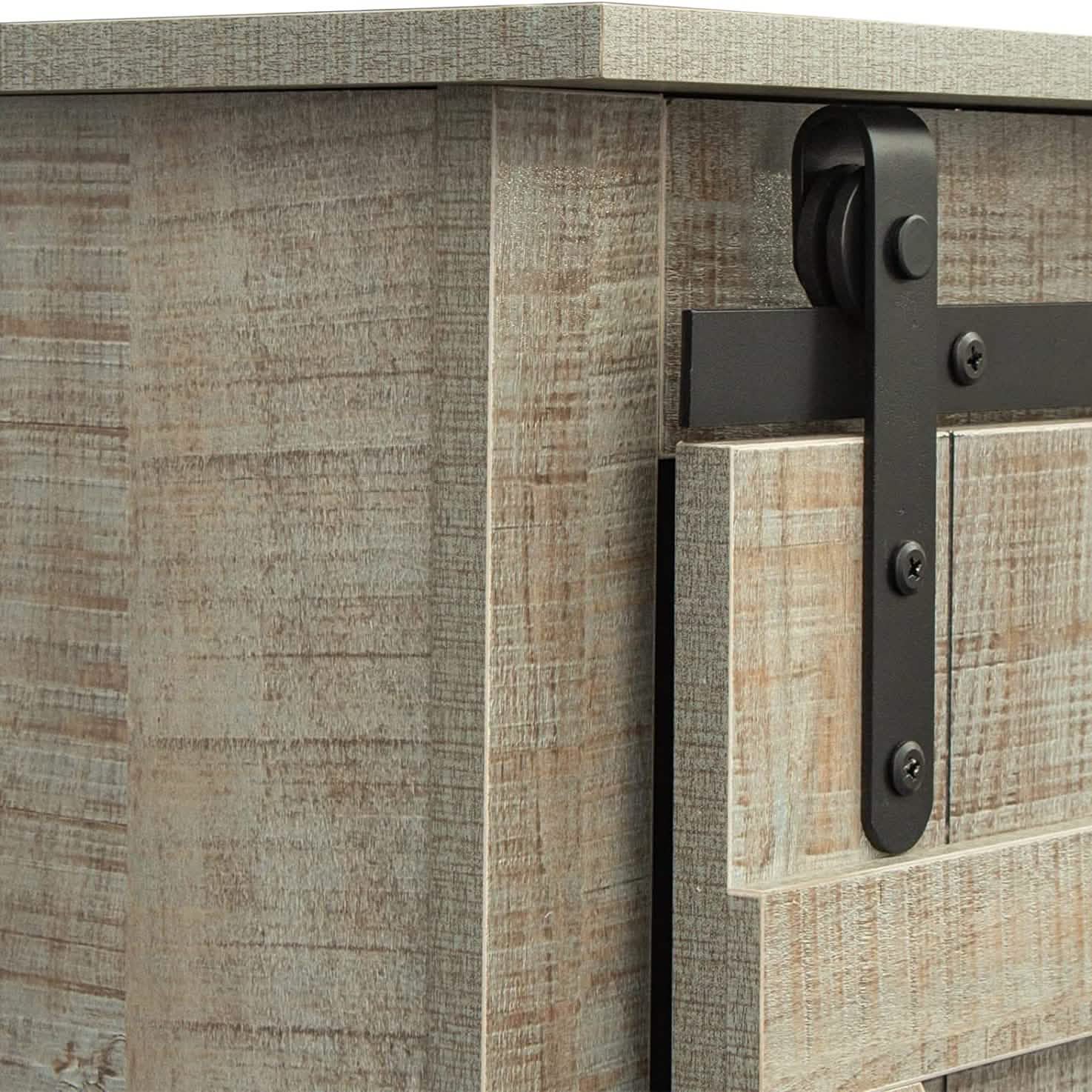 Console Table TV Cabinet with Locker