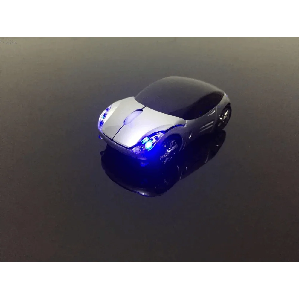 Cool Sport Car Wireless Mouse 3D  Shape Ergonomic Optical Mice Stylish USB Receiver Mouse For Laptop And Computer