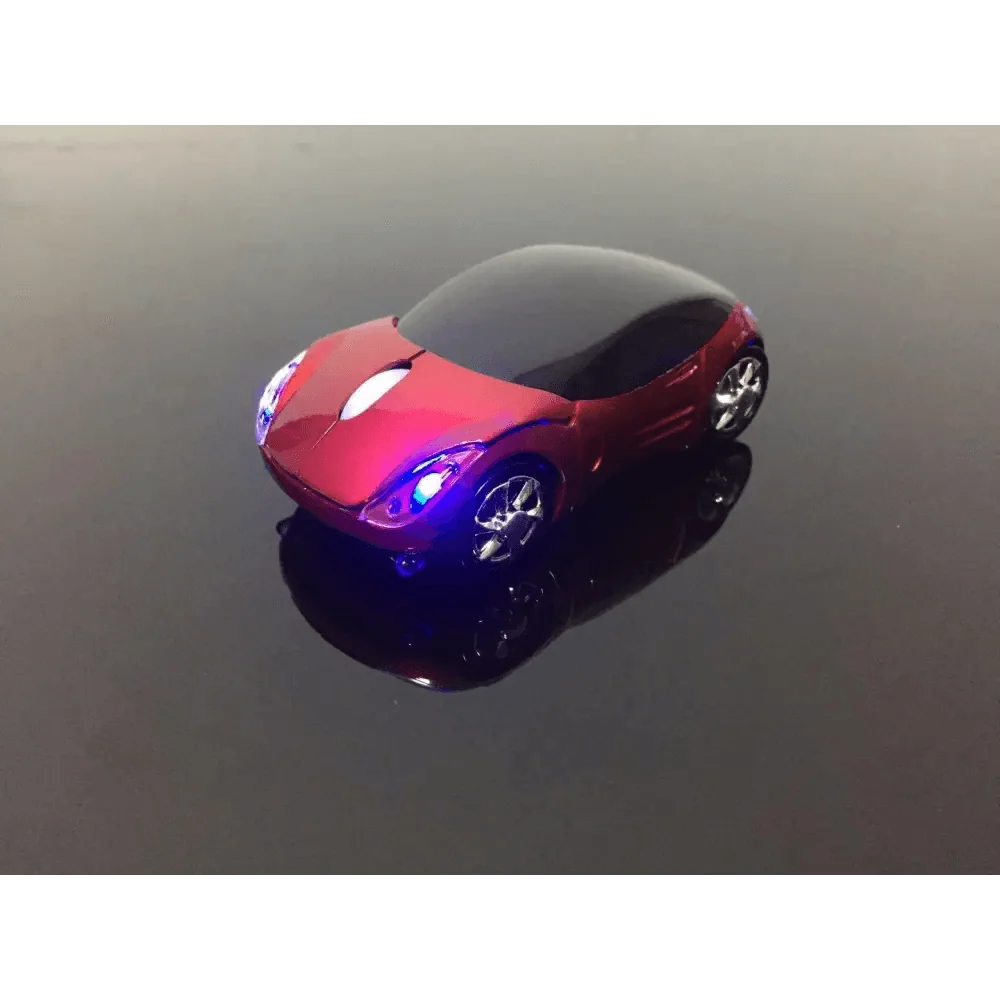 Cool Sport Car Wireless Mouse 3D  Shape Ergonomic Optical Mice Stylish USB Receiver Mouse For Laptop And Computer