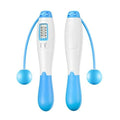 Cordless Electronic Skipping Rope Gym Fitness Cordless Skipping Smart Jump Rope With LCD Screen Counting Speed Skipping Rope With Calorie Counter Adjustable Digital Weighted Jumping Rope For Fitness Exercise Cordless Jump Rope Suitable For Women