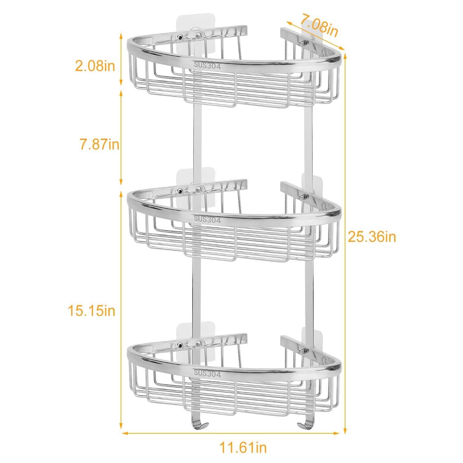 Corner Shower Caddy Shelf