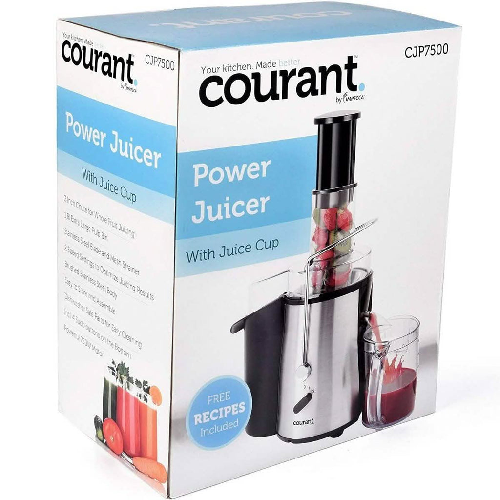 Courant Juice Extractor with 1.8L Extra Large Pulp Bin