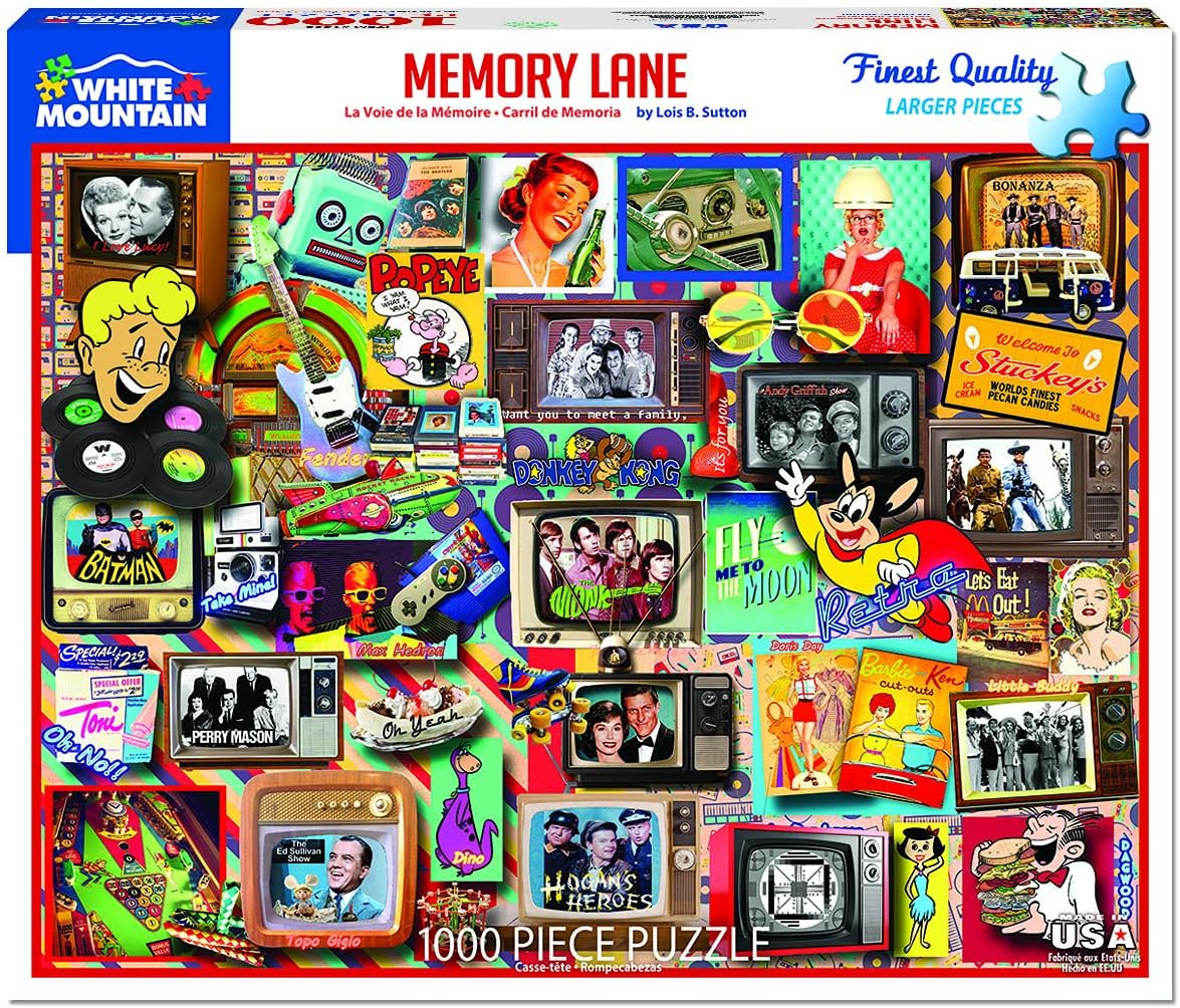 Memory Lane - 1000 Piece Jigsaw Puzzle