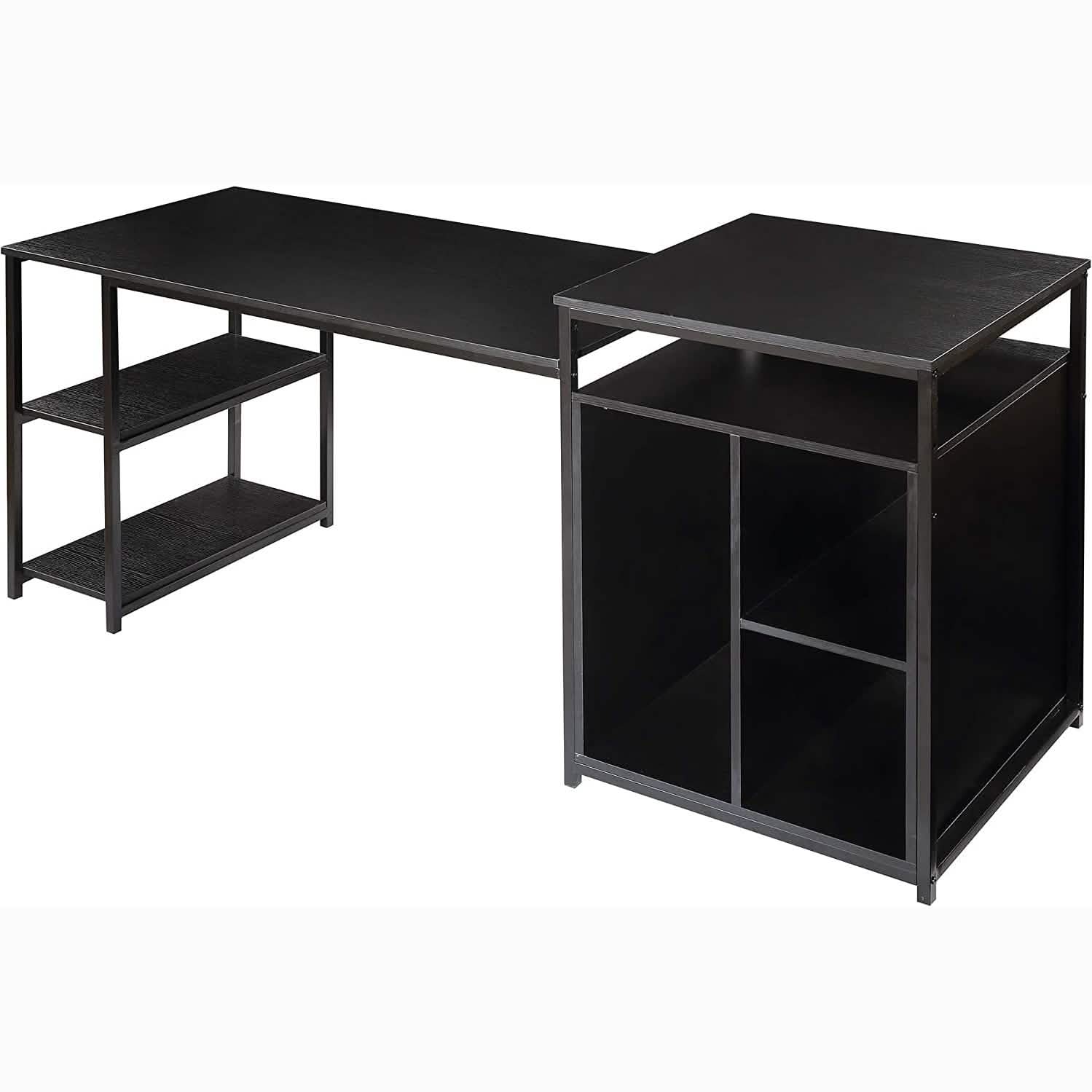 CPU Storage Printer Stand Writing PC Table