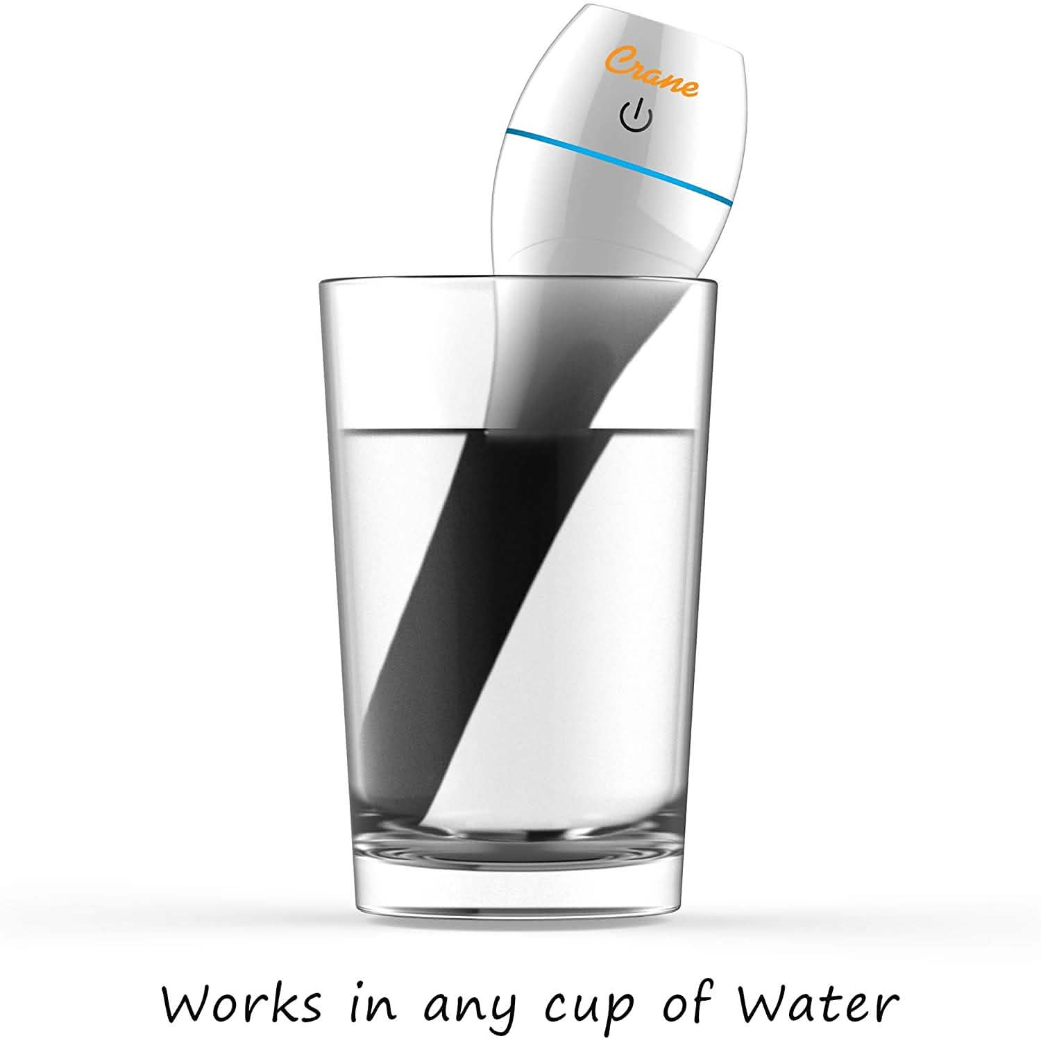 Crane USA INC EE-5950 Travel Ultrasonic Cool Mist Humidifier