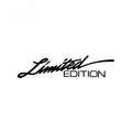 Creative Vinyl Sticker On Car Stickers 3D "LIMITED EDITION" Car Window Sticker Car-Styling Decal Creative Vinyl Sticker On Car Stickers and Decals Window Sticker Car-styling Decal 16CM*3.8CM