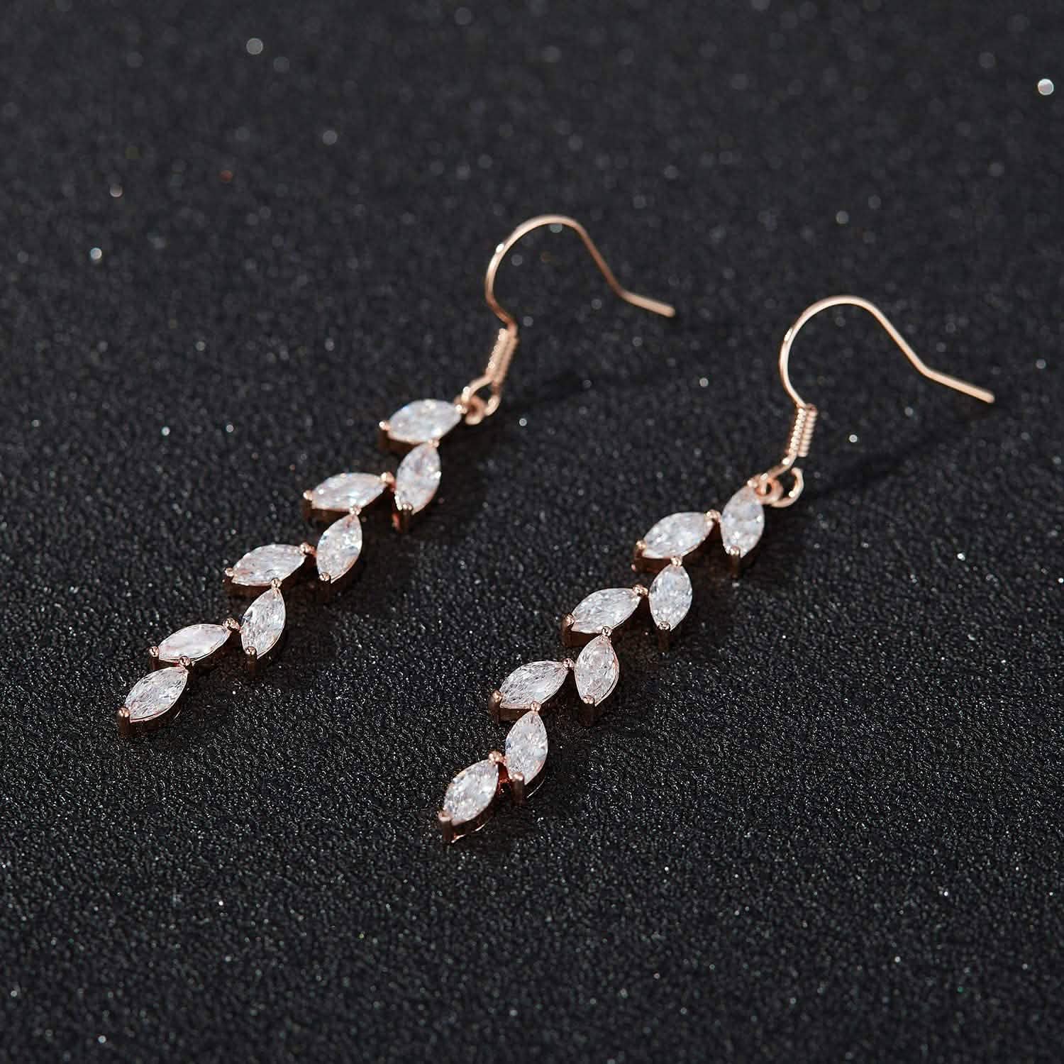 Crystal Drop Earrings