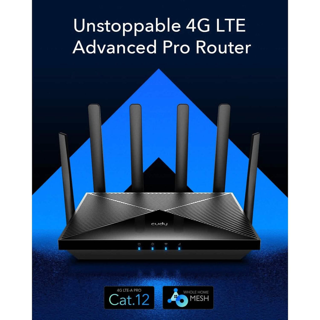 Cudy 4G LTE Cat 12 WiFi Router  (Refurbished)