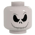 Bone Daddy Angry Smiling Minifig Head #1  - B3 Customs
