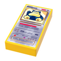 Sleepy Giant - Pocketball Card (1x2 Tile) for Minifigs