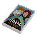 Titanic Movie Cover (2x3 Tile) made using LEGO parts - B3 Customs