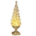 Vintage-Inspired Lighted Acrylic Christmas Tree