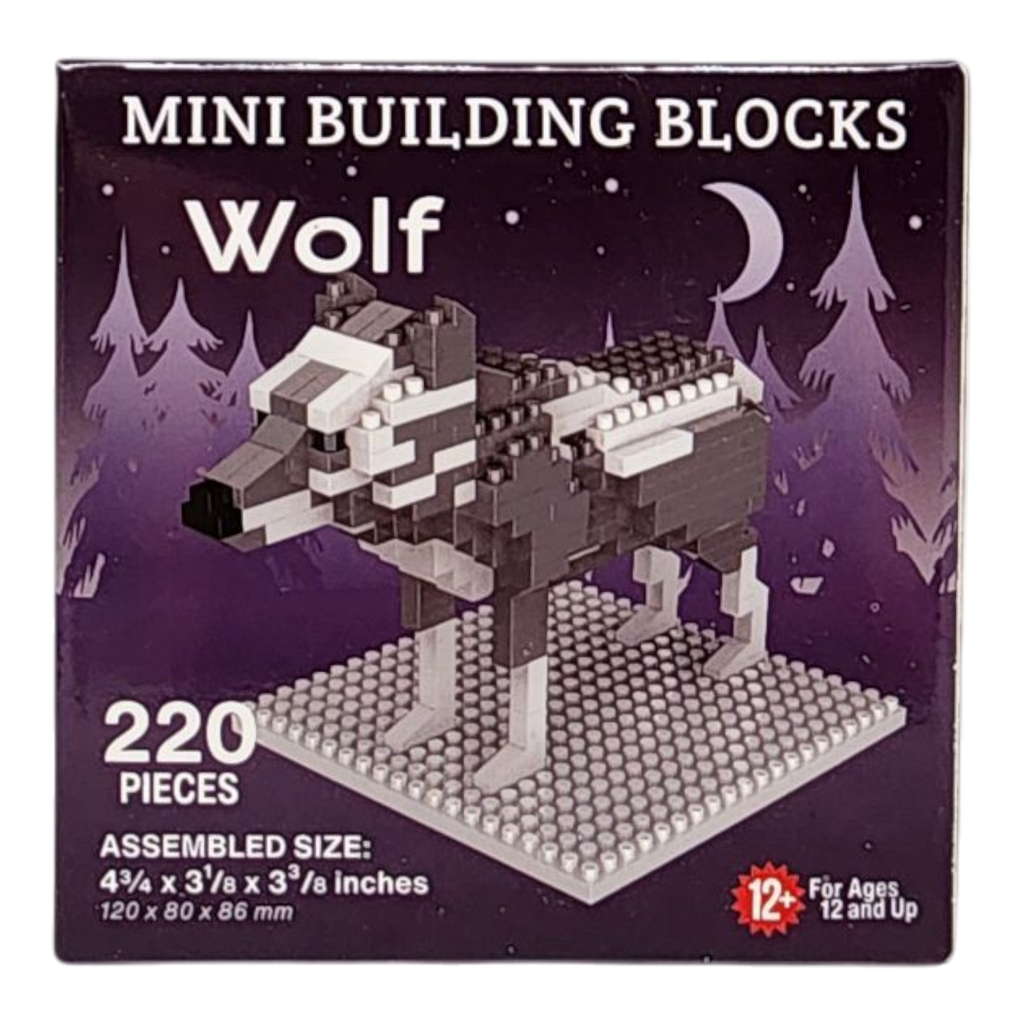 Mini Building Blocks - Wolf
