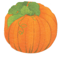 Pumpkin--Die-Cut  Airlaid  - Luncheon Napkin
