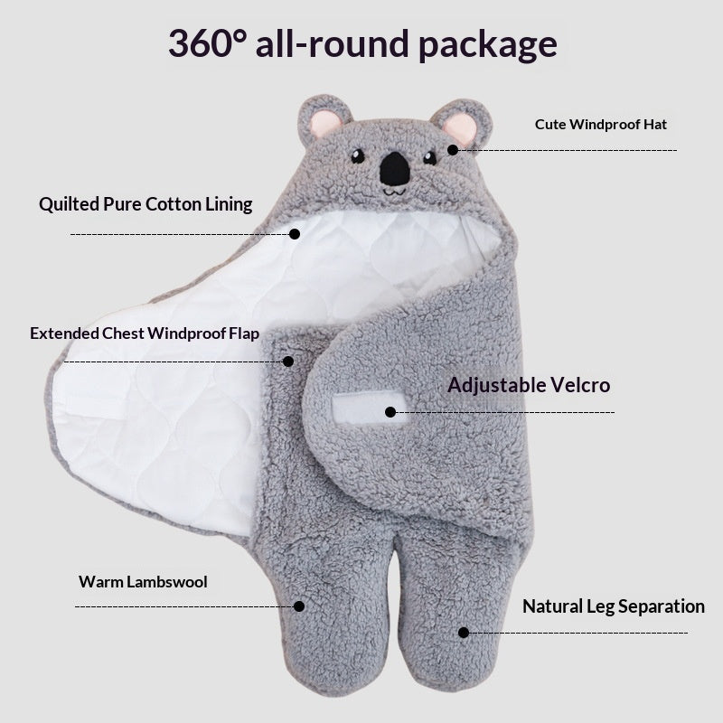 Newborn Swaddling Blankets Outdoor Carrying Blankets
