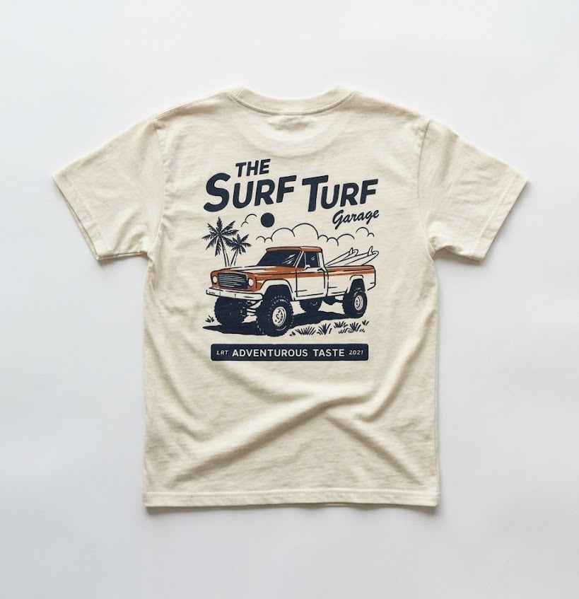 RAD SURF TURF TEE