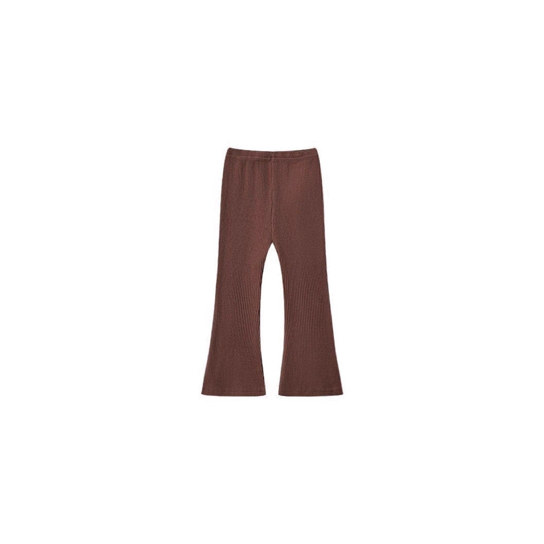 Versatile Casual And Stylish Solid-color Leggings For Little Girls