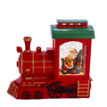 Train with Santa Motion Snowglobe