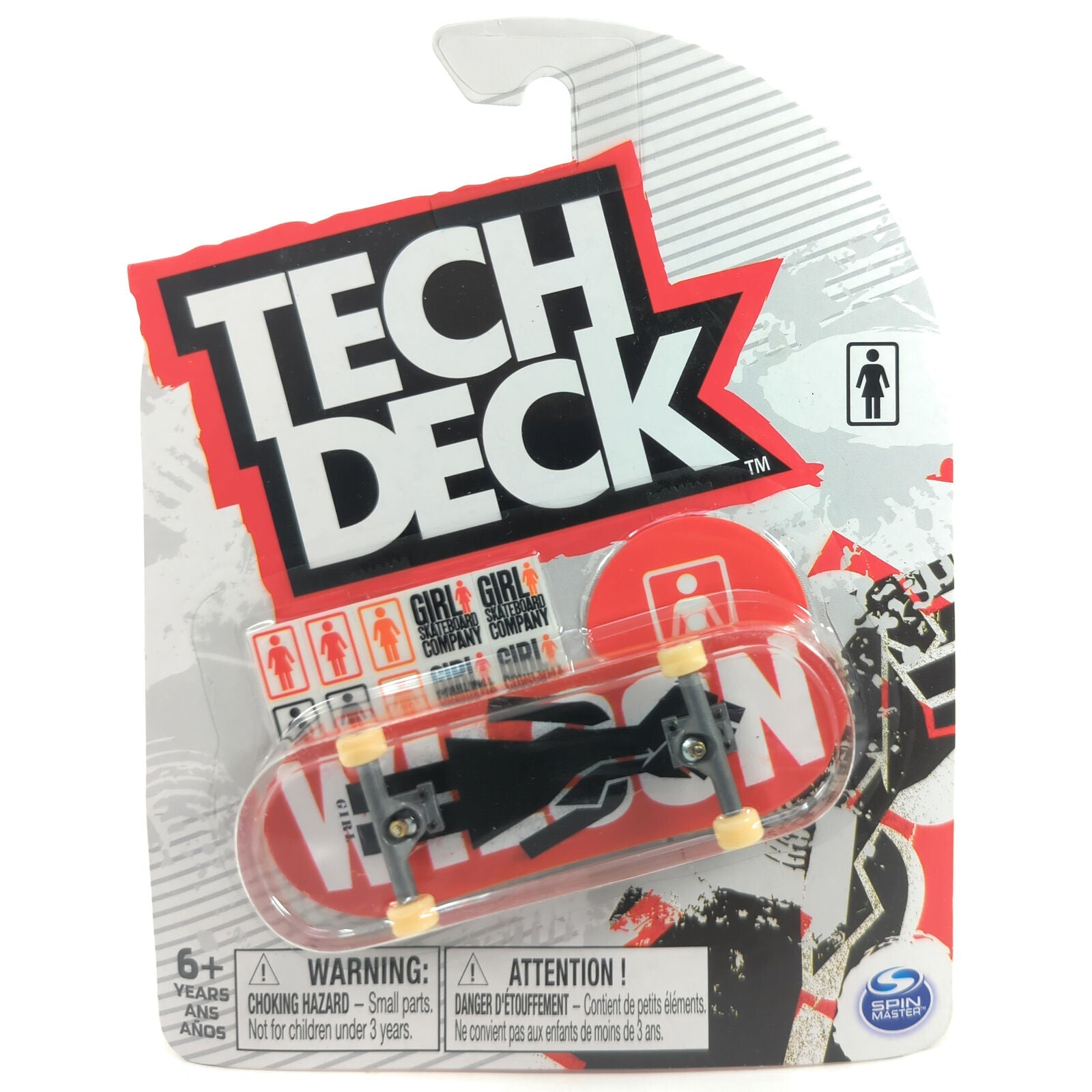 Tech Deck - 96mm Fingerboard - Girl Skateboard Co - Jeron Wilson Power OG