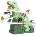 Dinosaur Assembled Educational Electric Slide Track Toy Car