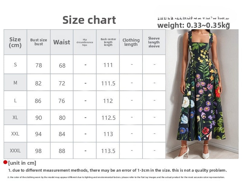 Women's Spring Elegant Sleeveless Printed Sexy Casual Dress