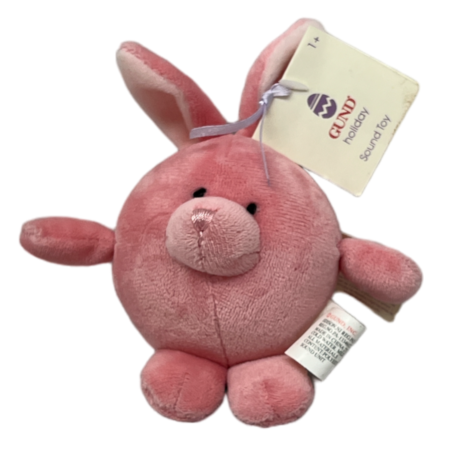 Color My World Chuckems Bunny  - Pink