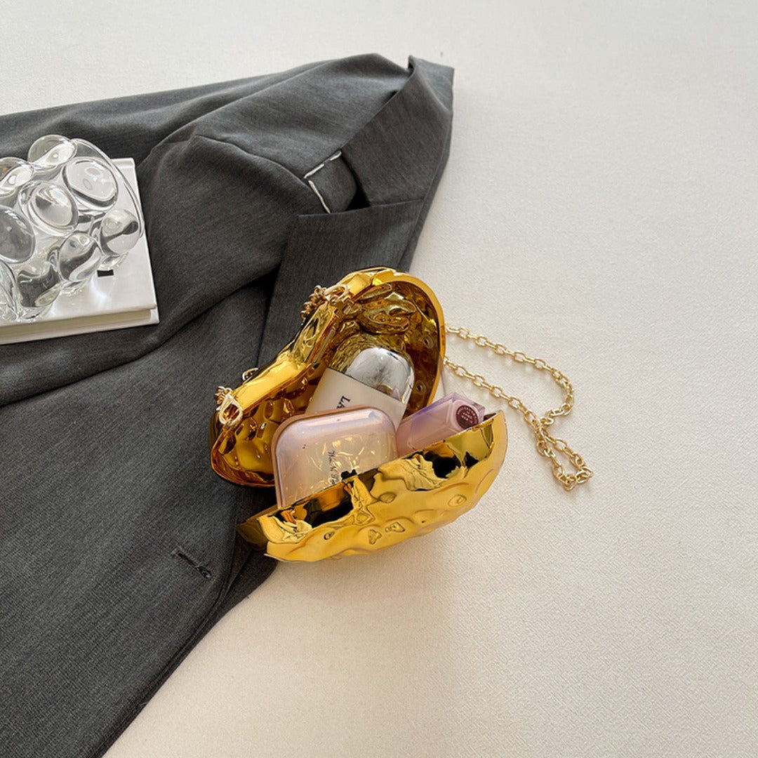 Heart Shaped Mini Purse – Elegant Acrylic Pericardium Chain Clutch, Perfect for Parties, Proms, Weddings