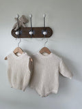 Solid Color Romper Home Wear Casual Jumpsuit