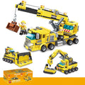 Construction Vehicle Assembly Building Block Toy Car Set