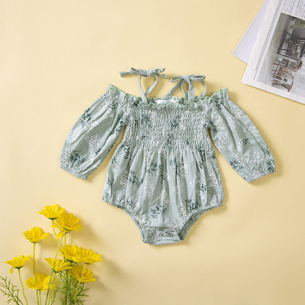 Cute Fashion Floral Sleeveless Jumpsuit