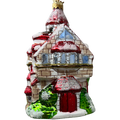 Santa Castle  Ornament