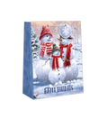 Traditional Small Gift Bag - Snow Family