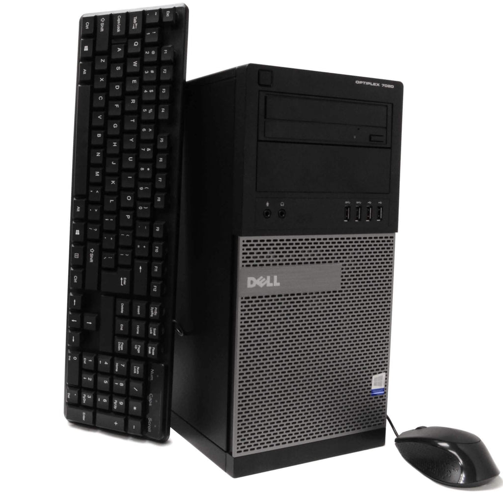 Dell Optiplex 7020 Tower Computer PC, 3.20 GHz Intel i5 Quad Core Gen 4 (Refurbished)