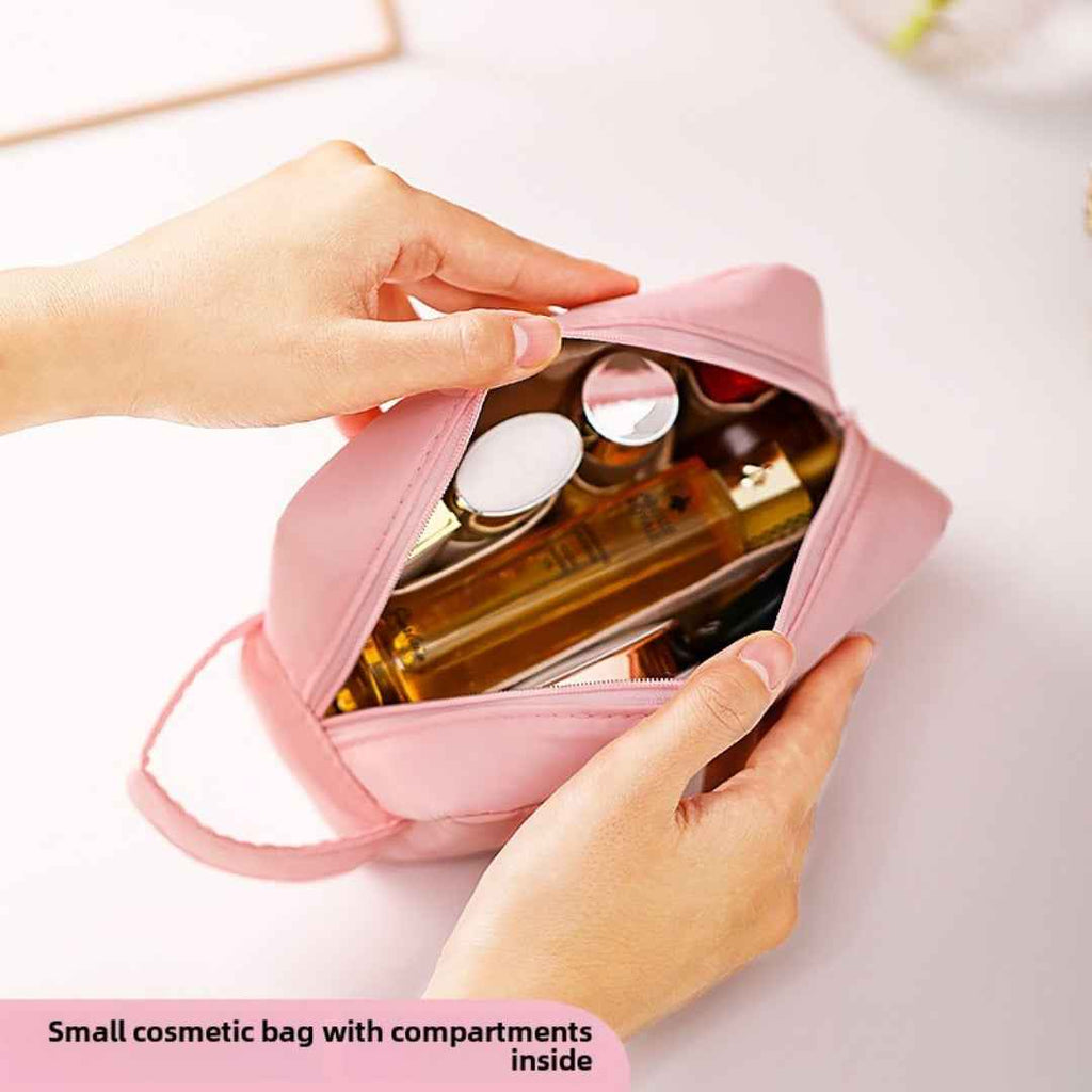 Cosmetic bag, storage bag outdoor portable, large capacity waterproof toilet bag, makeup bag with compartments,