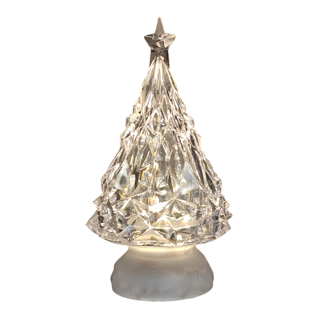 Lighted Rotating Christmas Tree
