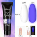 Diamond Gel Nail Polish Poly 15ml Semi Permanent UV Manicure Reflective Sparkling Luxury Shine Design For Women and Girls