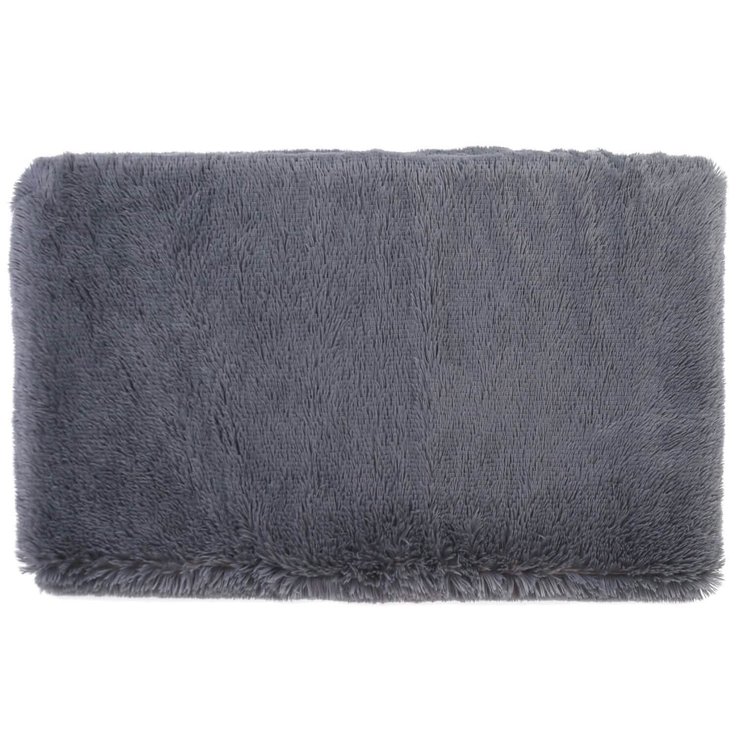 Dog Bed Soft Plush Cushion Cozy Warm Pet Crate Mat Dog Carpet