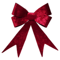 Extra Large Crushed Velour Bow - 16" x 22"