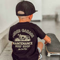 DUDES GARAGE TEE - BLACK