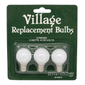 Village Replacement Round Light Bulb 3 Pack