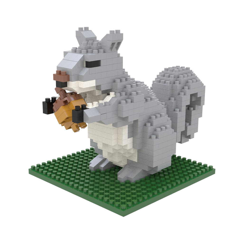 Mini Building Blocks - Gray Squirrel