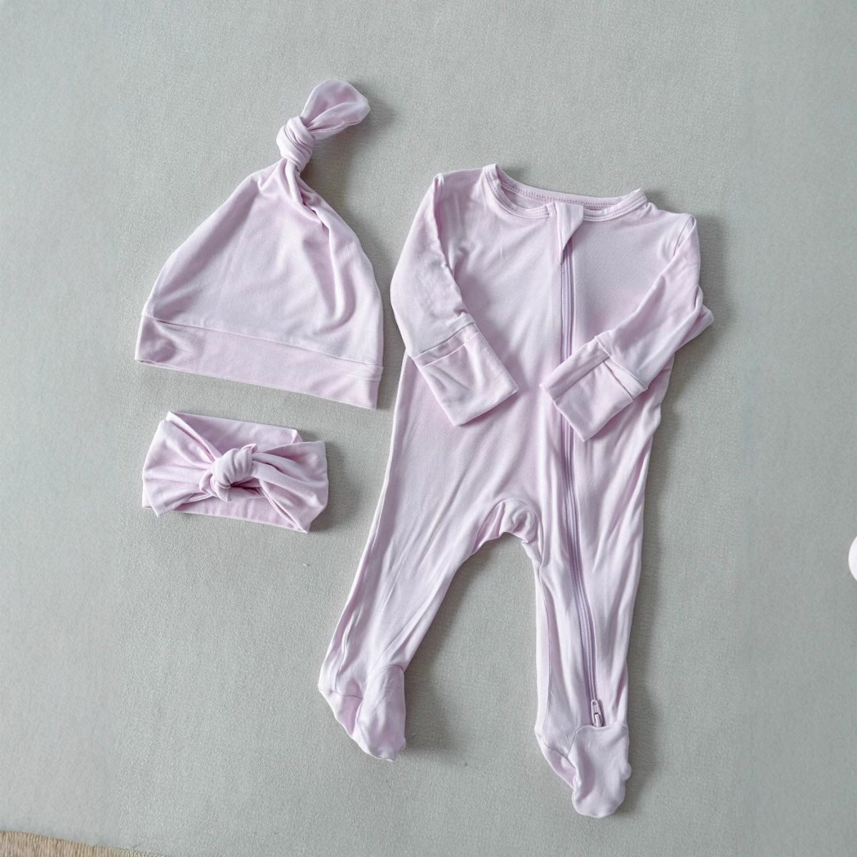 Baby Footed Zip-up Romper Onesie