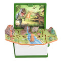 3D Dinosaur Pop-up Book Keychain Children Creative Decompression Toy