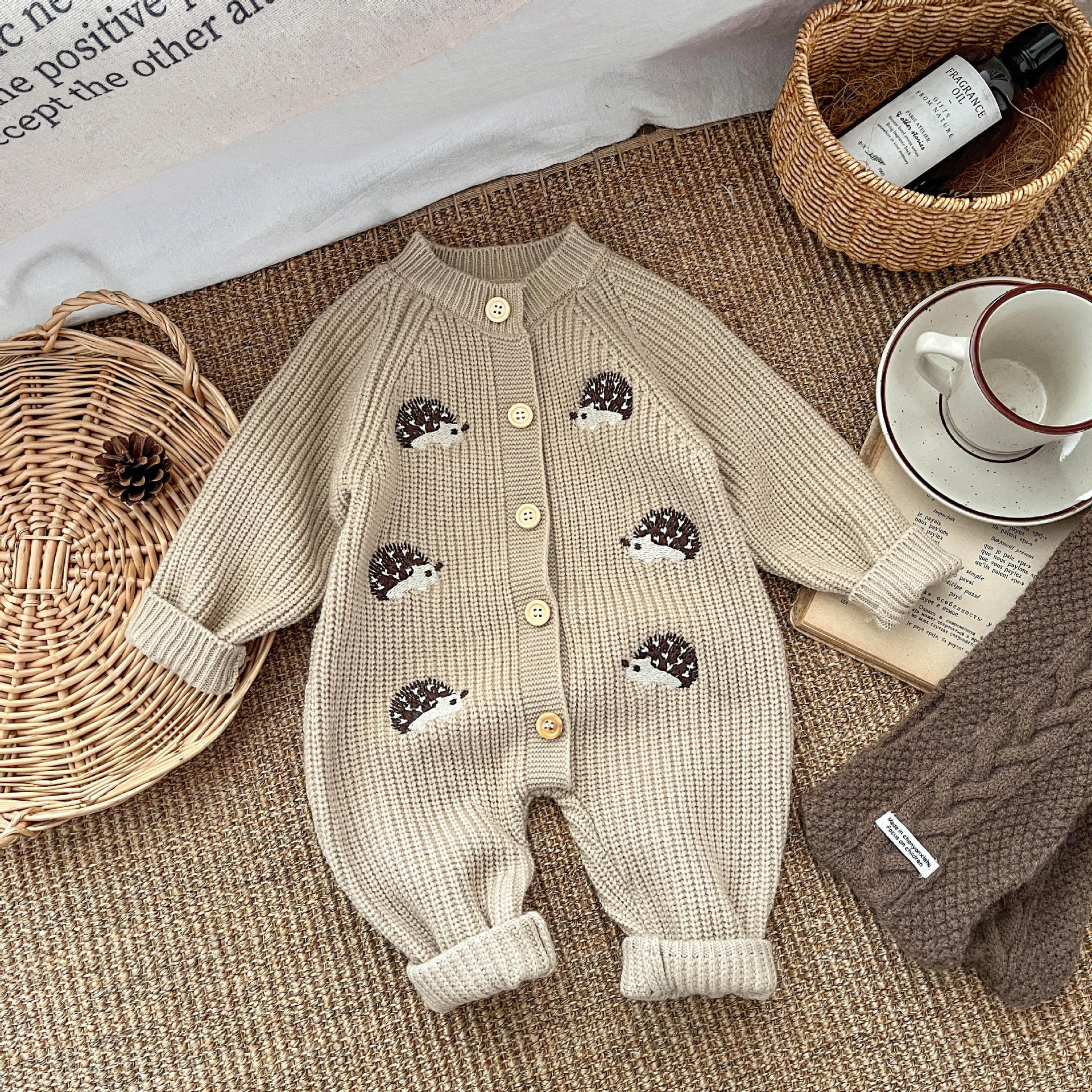 Thickened Autumn Baby Bodysuit