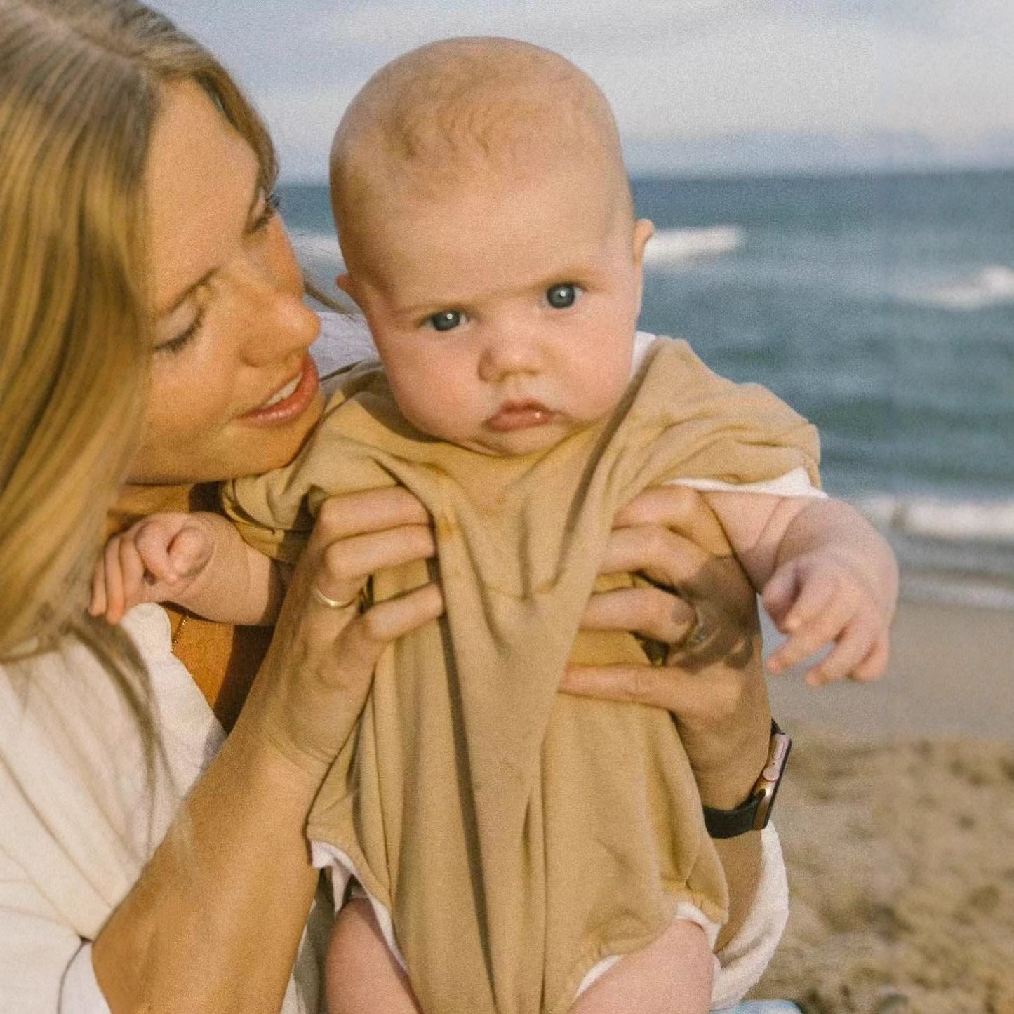 Loose-fitting Class A Cotton Onesie For Babies