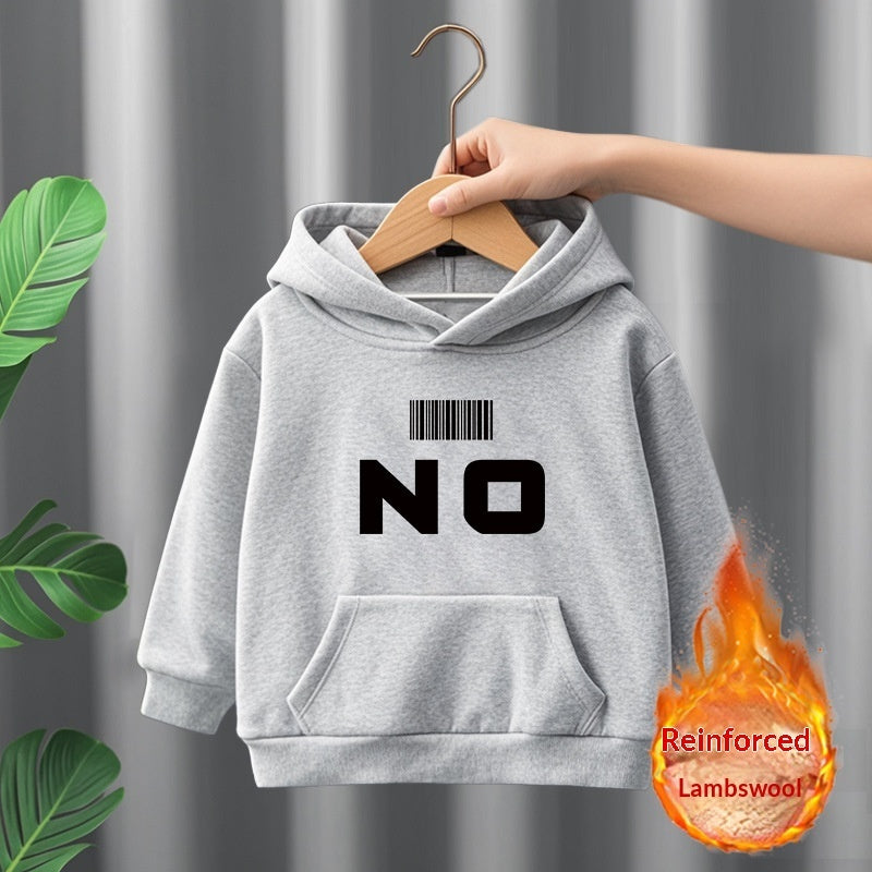 Wool Padded Cotton Hooded Sweater
